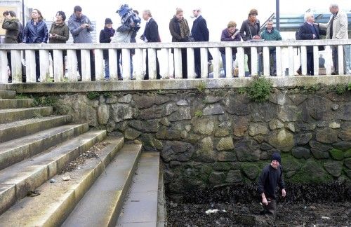 Eurodiputados visitan la Ría do Burgo