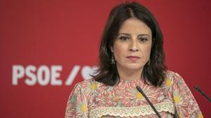 La vicesecretaria general del PSOE, Adriana Lastra.