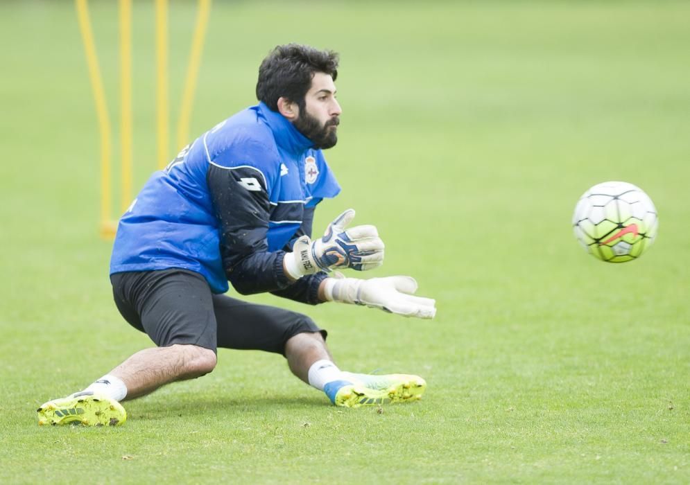 Última sesión del Deportivo antes de medirse al La