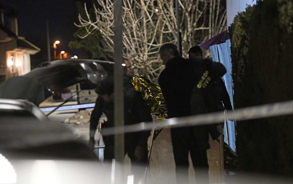 El crimen de Alquerías, en imágenes