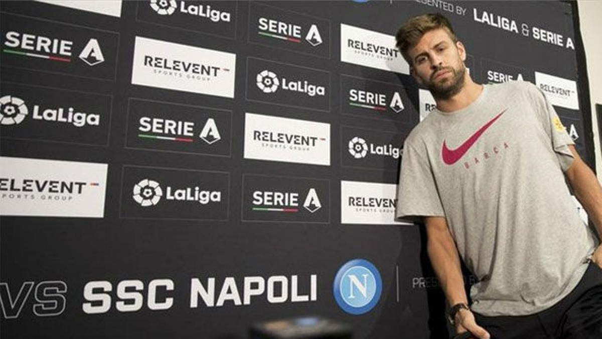 Piqué: "Podríamos tirar la Liga como hacen otros"