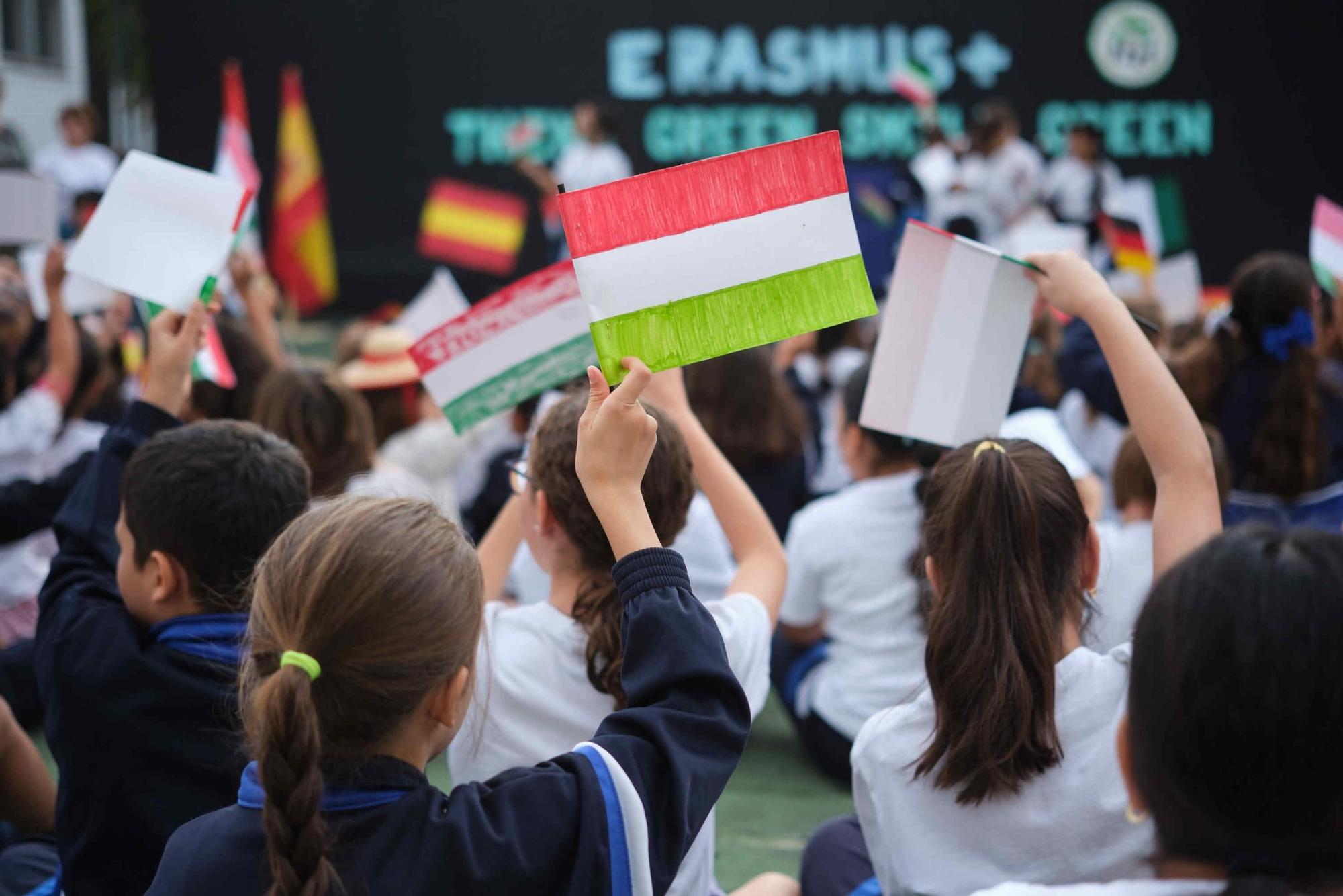El CEIP Salamanca recibe la visita de ciudadanos de Italia, Alemania y Hungría dentro del Erasmus +