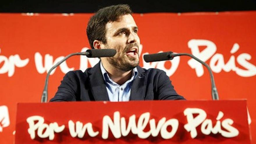 Alberto Garzón: "Desbordaremos las urnas"