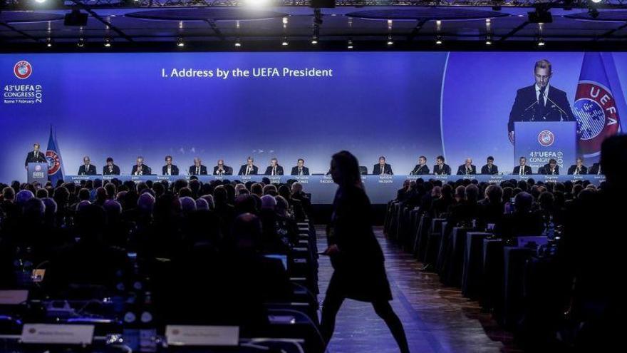 Ceferin, reelegido como presidente de la UEFA