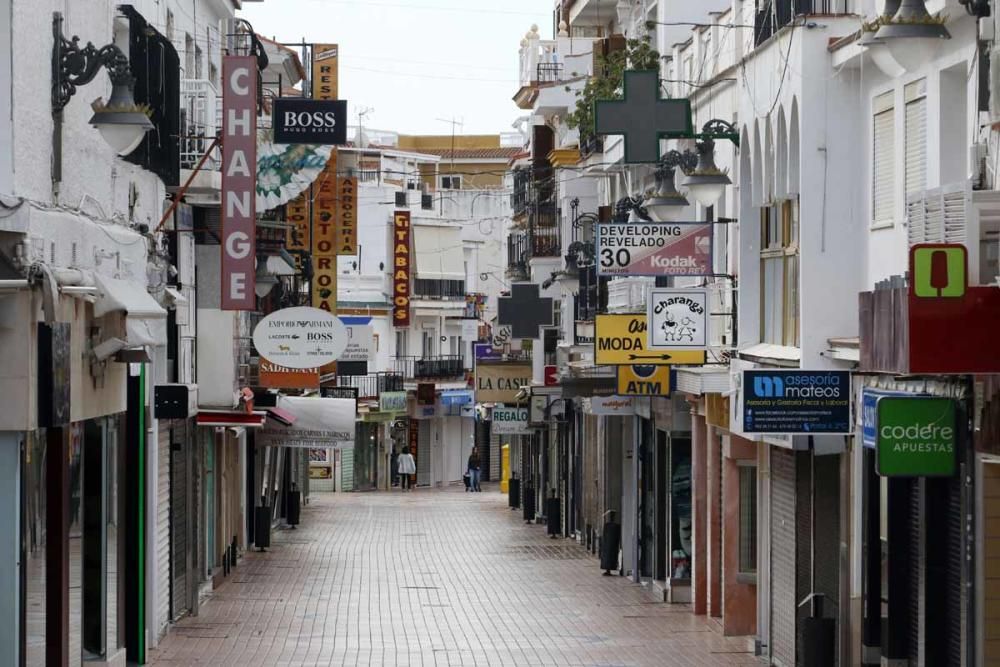 Lunes, 27 de abril | Las calles de Torremolinos durante el estado de alarma