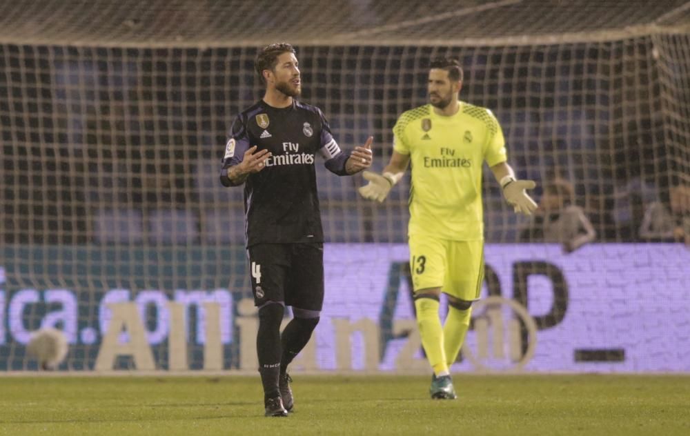 El Celta- Real Madrid, en fotos