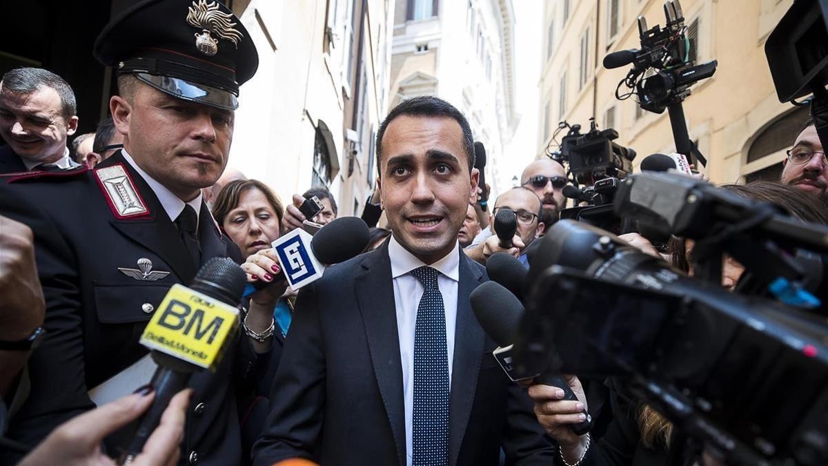 El lider del Movimiento Cinco Estrellas (M5S), Luigi di Maio.