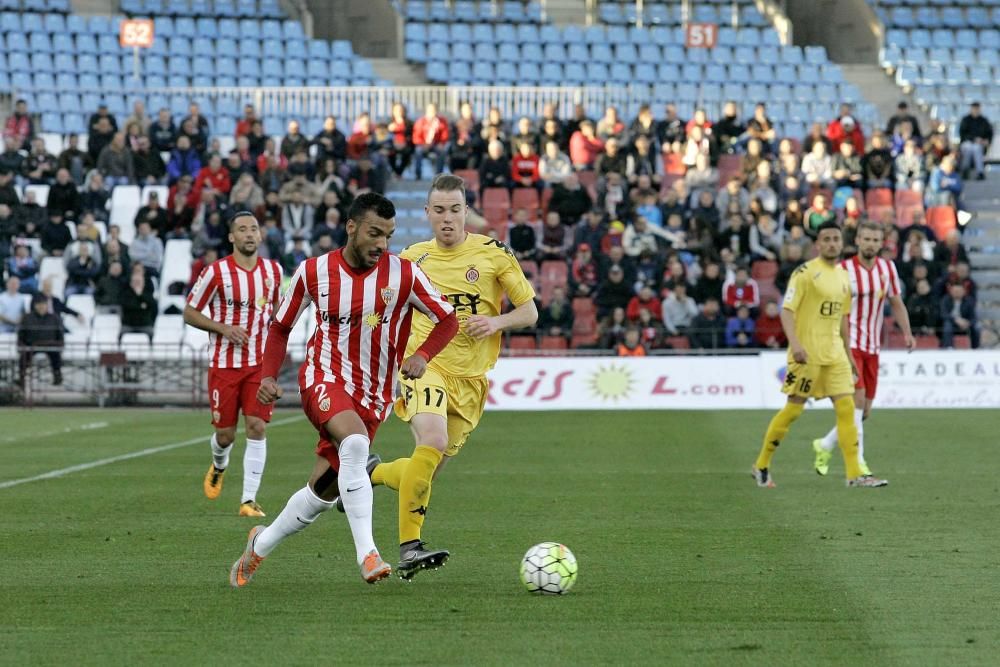 JORNADA 29 - ALMERIA 1 - GIRONA 0 - Negats de cara a porteria - Els de Pablo Machín han estat molt superiors al conjunt andalús però els ha sortit tot al revés a l'hora de marcar