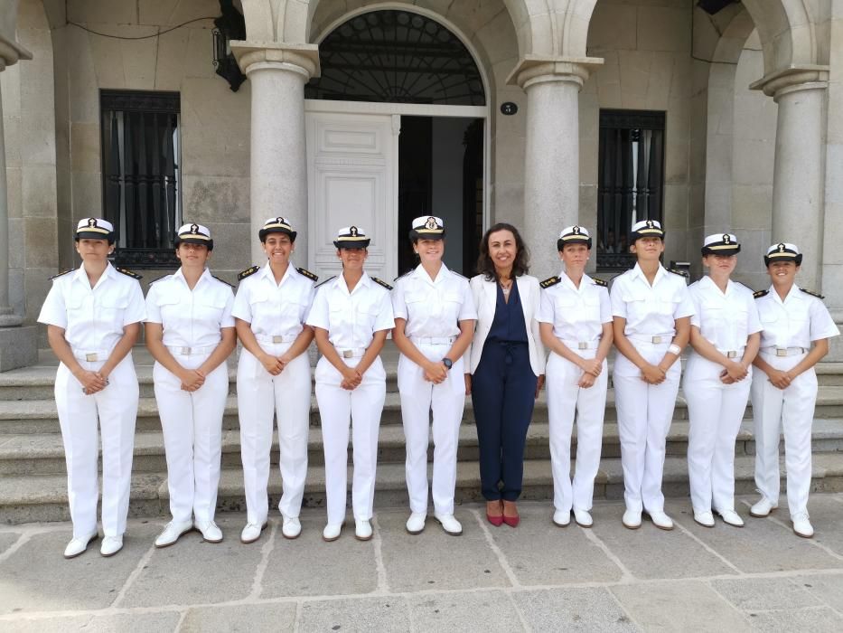 Récord de mujeres en la Escuela Naval. De los 111 alumnos de este año 11 son chicas, la cifra más alta hasta ahora