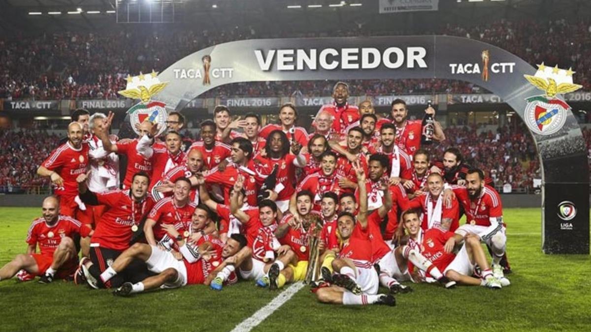 El Benfica ganó un nuevo título apenas una semana después de haber conquistado la Liga