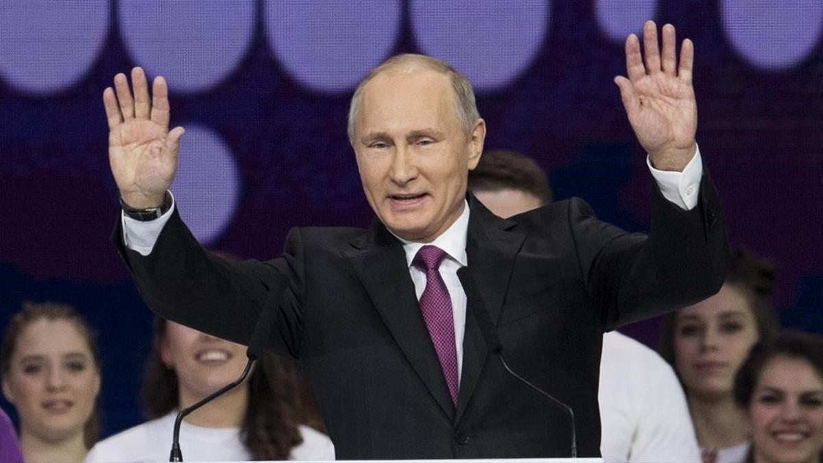Putin, en un acto en Moscú