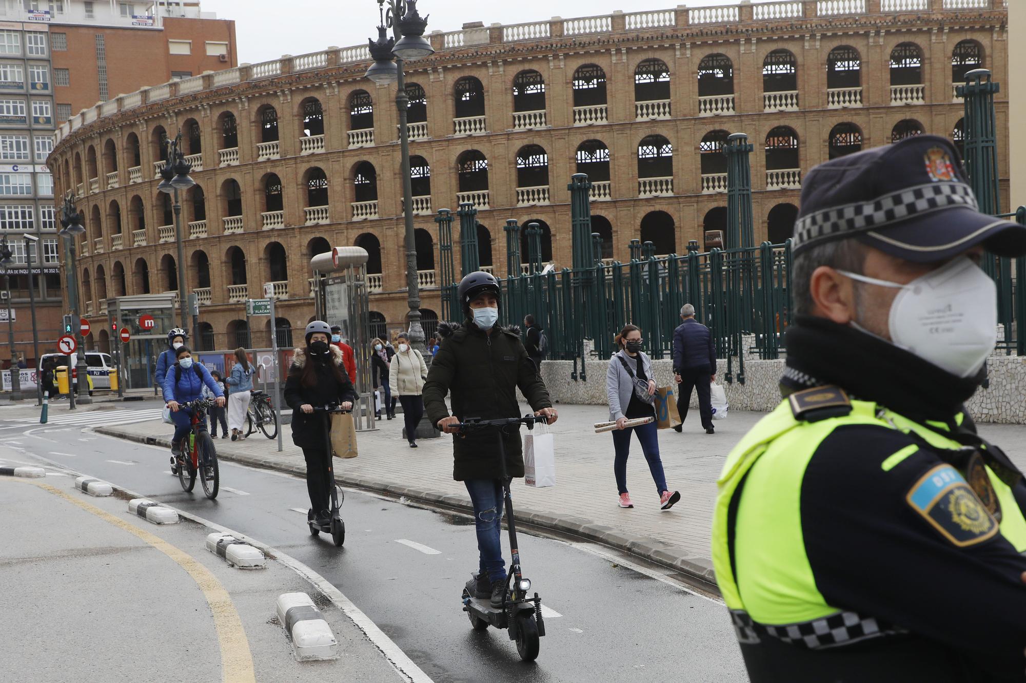 Así son los radares para frenar los patinetes en València