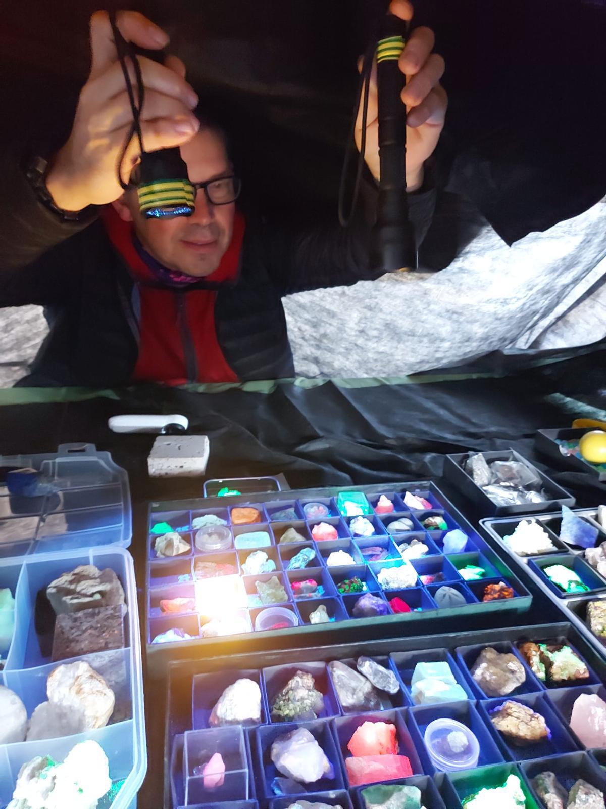 En imágenes: Éxito de la primera feria de fósiles, meteoritos y minerales de Vegadeo