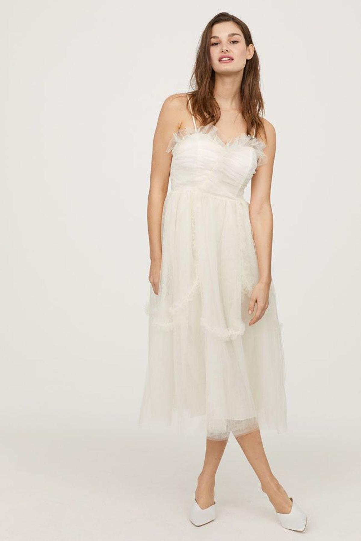 Vestidos de novia e invitada low cost de H&M