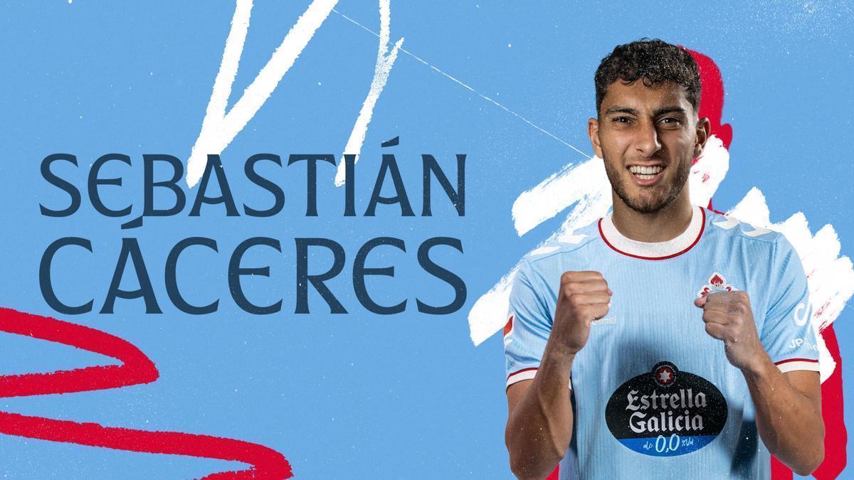 Sebastián Cáceres, nuevo fichaje del Celta