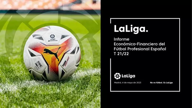 Los clubes de la Liga ingresaron casi 5.000 millones de euros la temporada 2021-22
