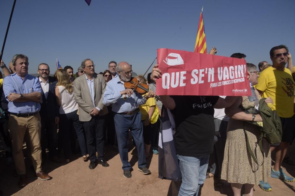 Acte institucional de Junts per Catalunya a Lledon