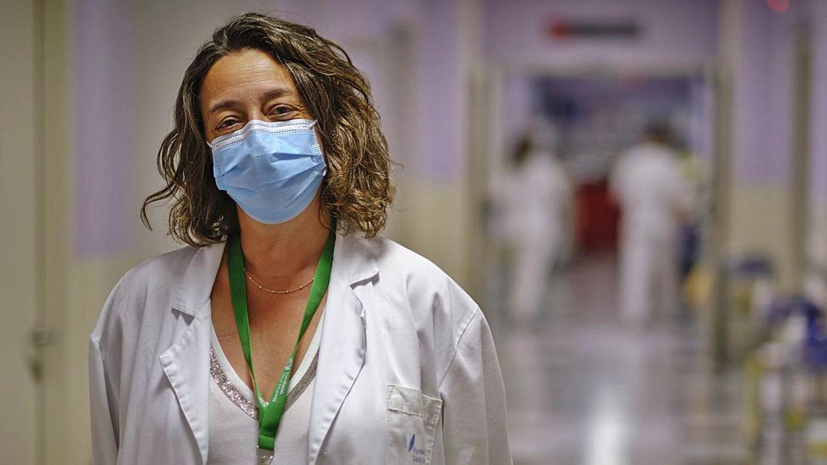 La doctora Àngels Morales afirma que el nivell d’incertesa pel que fa a la Covid segueix sent alt | BORJA BALSERA