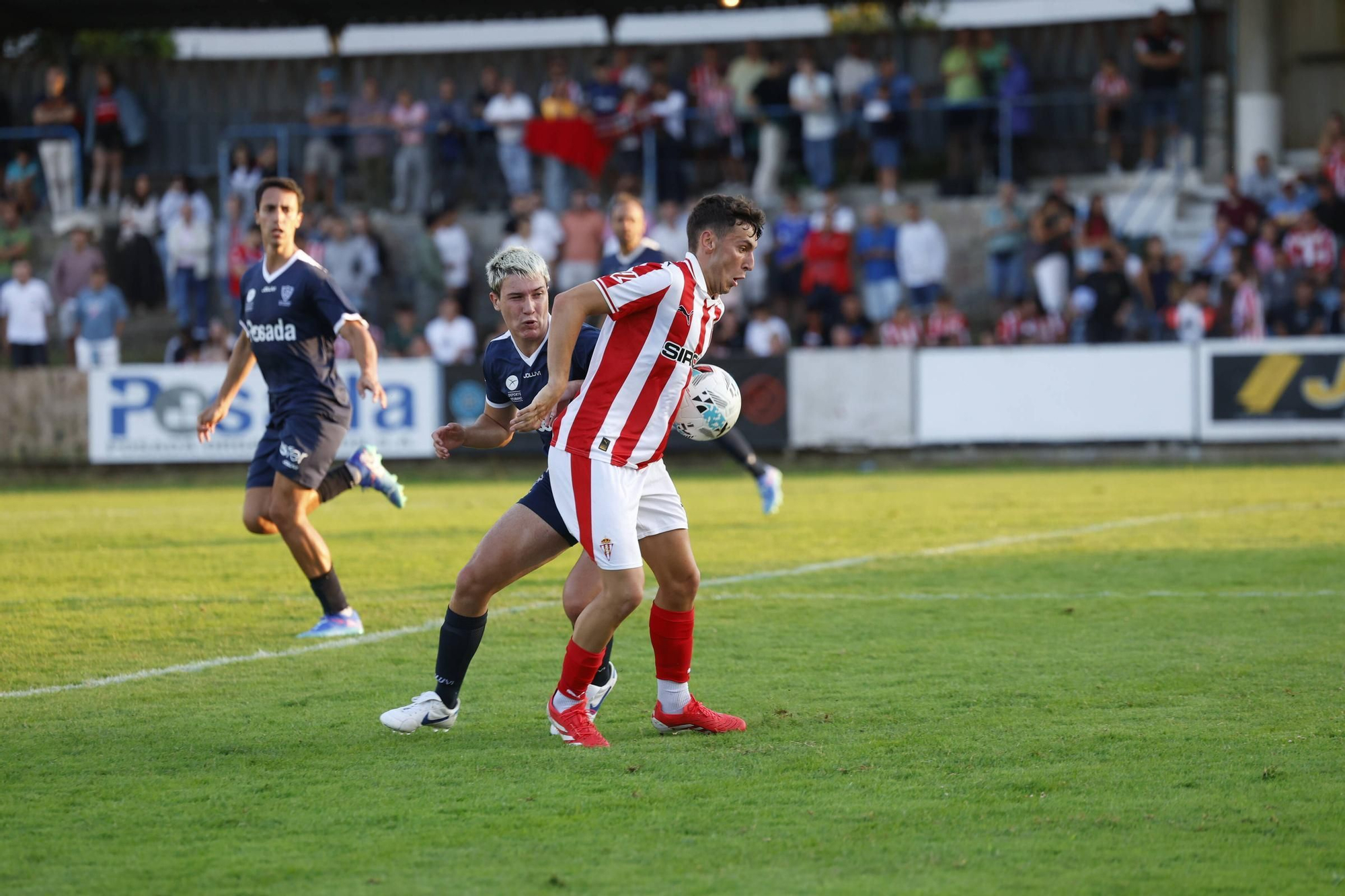 EN IMÁGENES: así fue el choque entre el Sporting y el Marino de Luanco