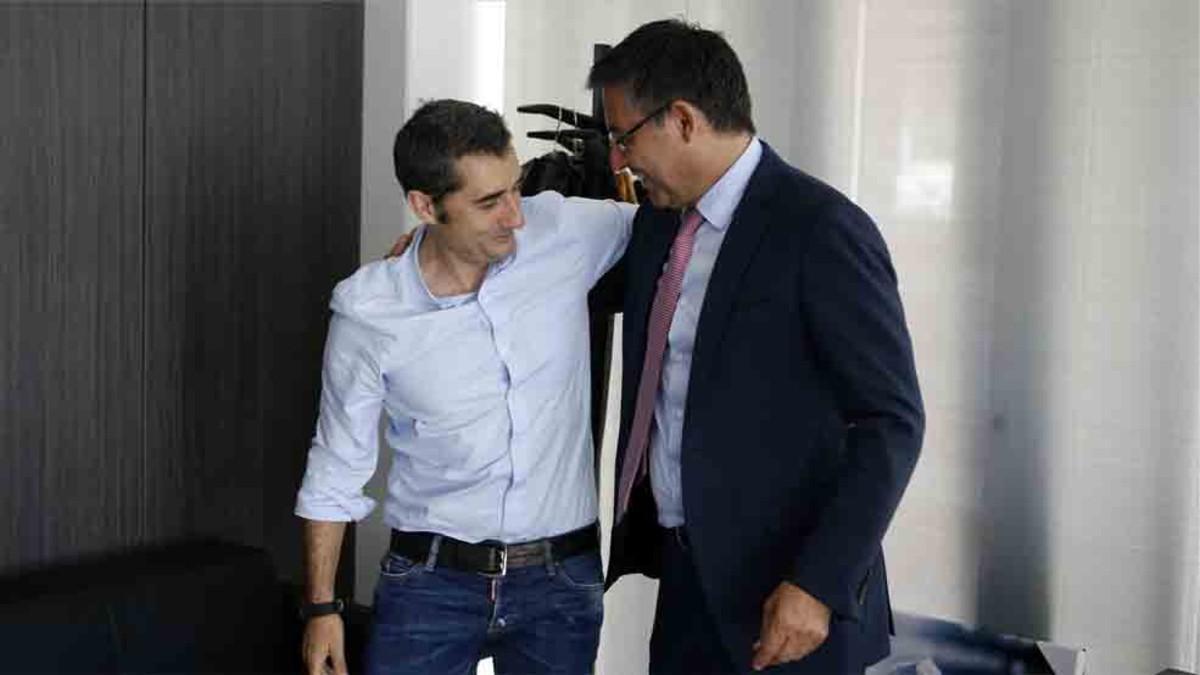 Bartomeu confirmó la noticia de SPORT sobre el futuro de Valverde