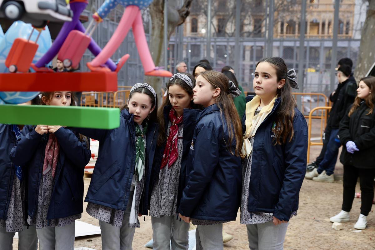 La falla infantil municipal llega a la plaza