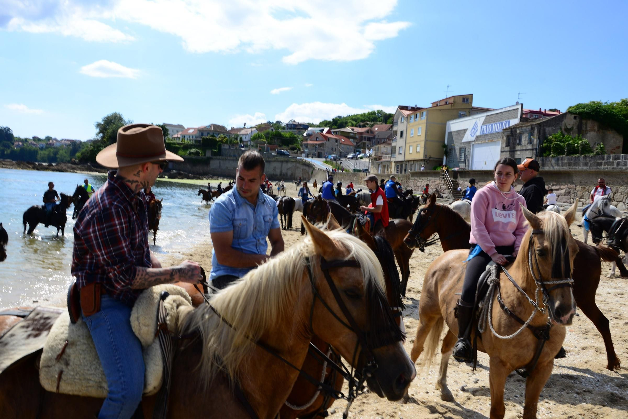 Más de 200 jinetes en la Xuntaza Cabalar de Moaña