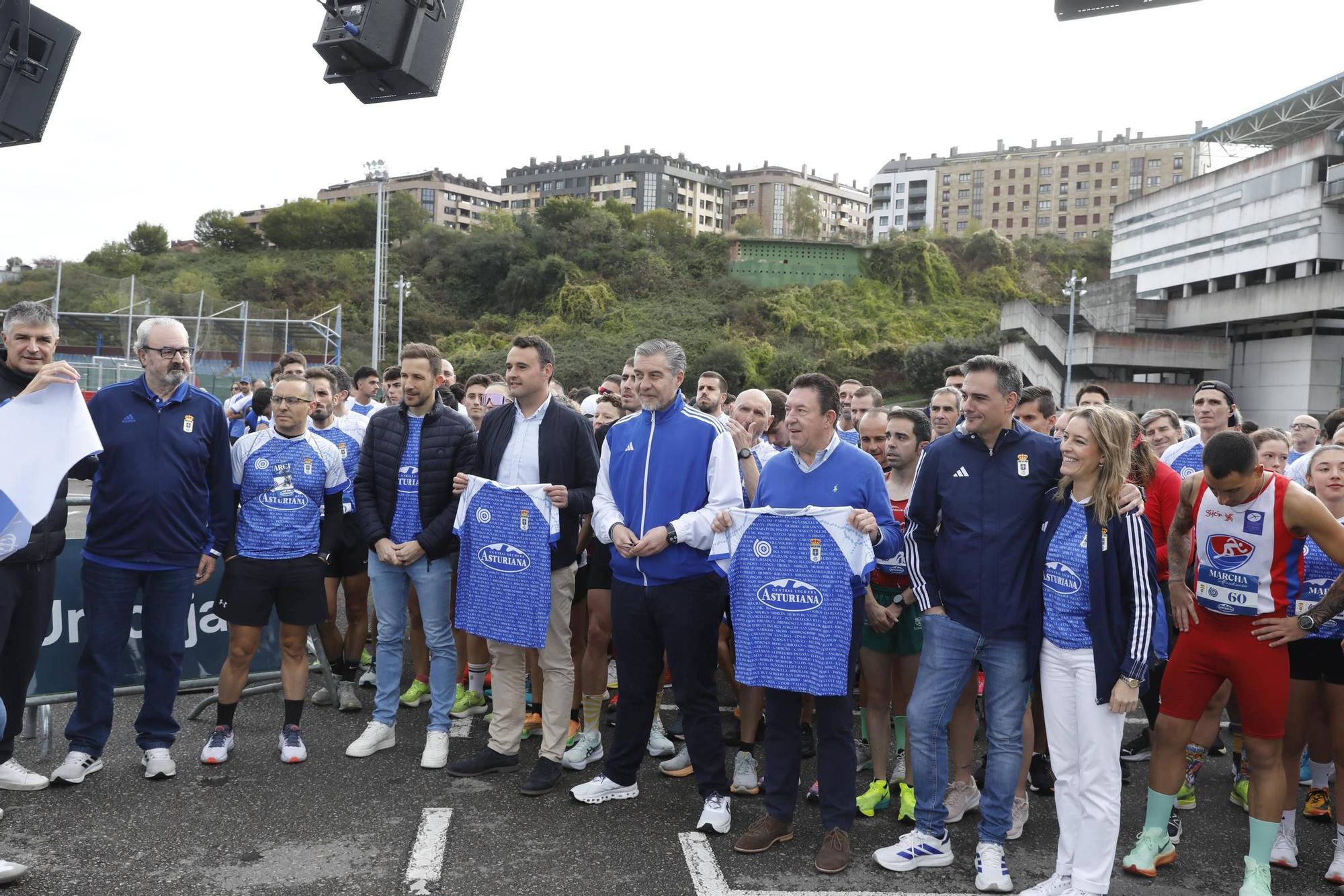 EN IMÁGENES: Así ha sido la carrera por el centenario del Real Oviedo