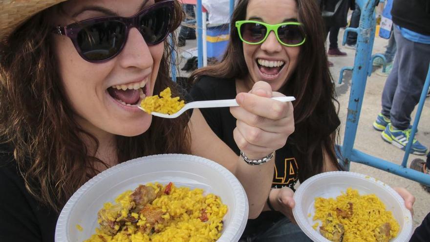 Imagen del concurso de paellas de las fiestas patronales de 2015