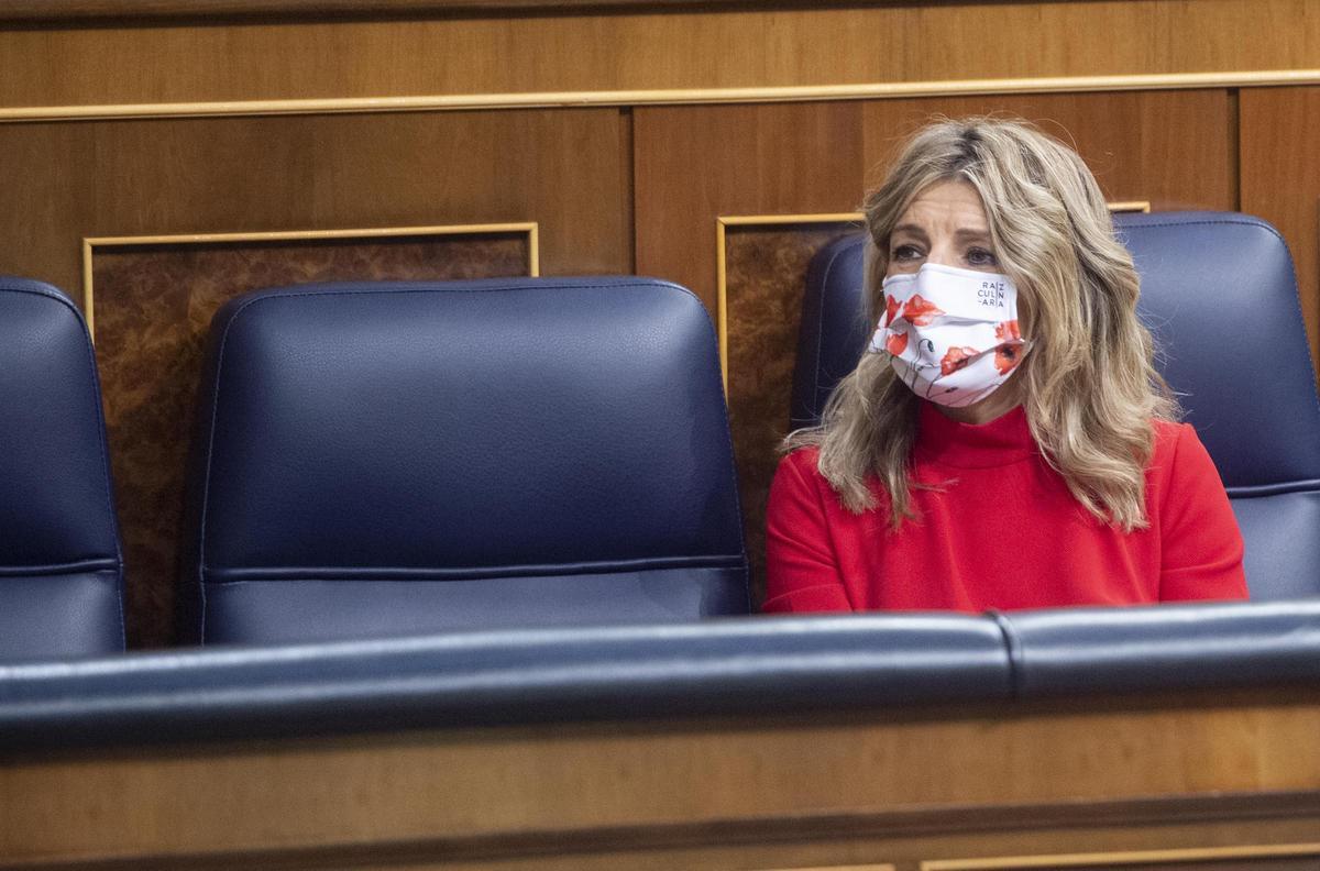 La vicepresidenta segunda y ministra de Trabajo y Economía Social, Yolanda Díaz.