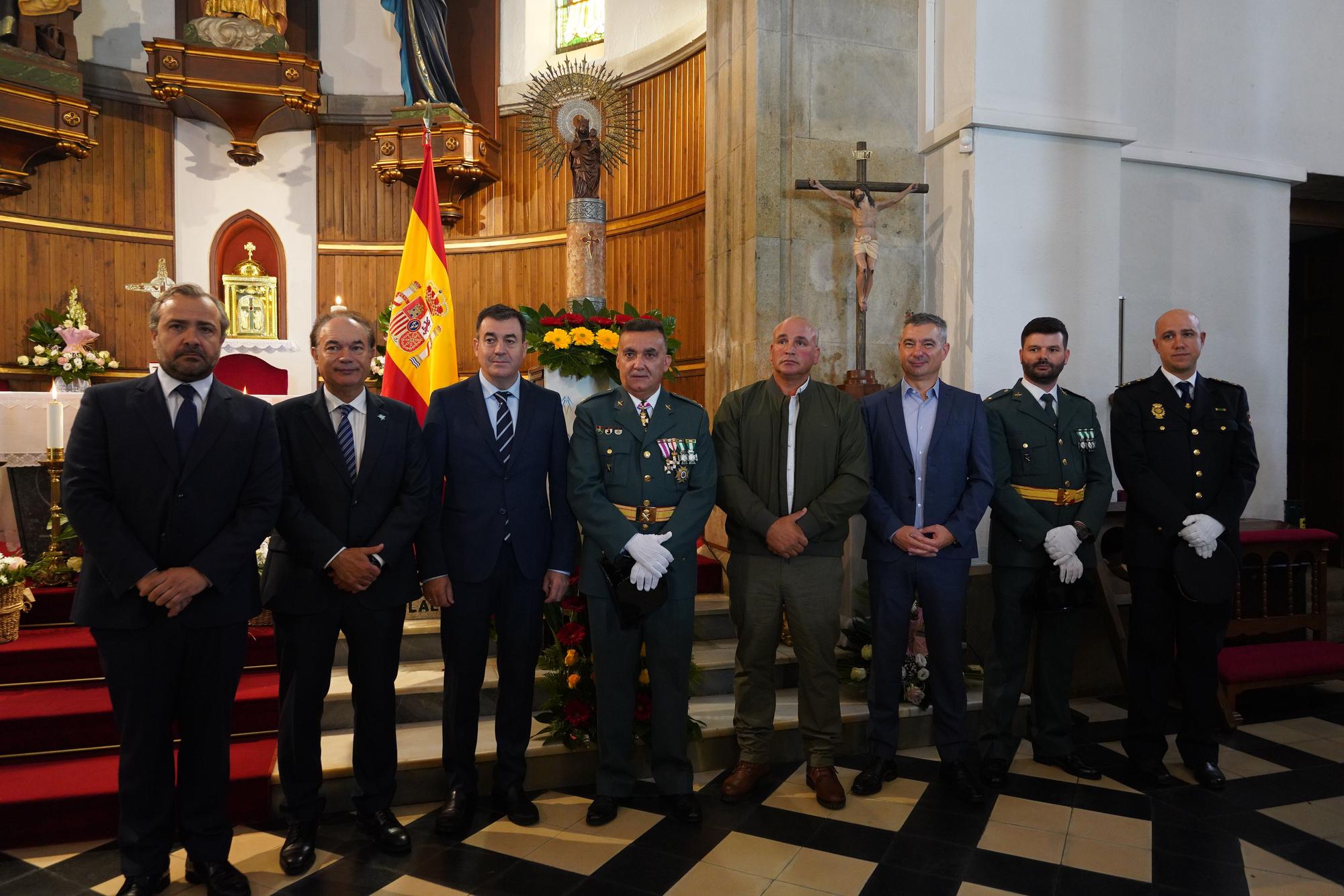 Día del Pilar en el cuartel de la Guardia Civil de Lalín