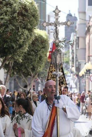 LAS PALMAS DE GRAN CANARIA. Procesión de la Burrita, Domingo de Ramos en la Ermita San Telmo.  | 14/04/2019 | Fotógrafo: José Pérez Curbelo