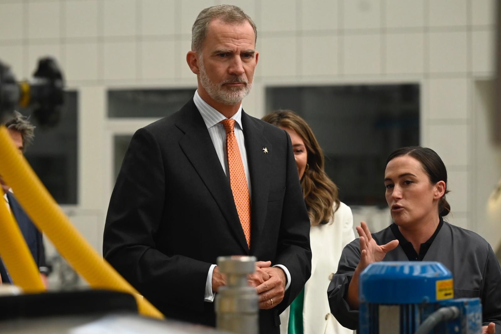 El rey Felipe VI visita Porcelanosa para conmemorar su 50 aniversario