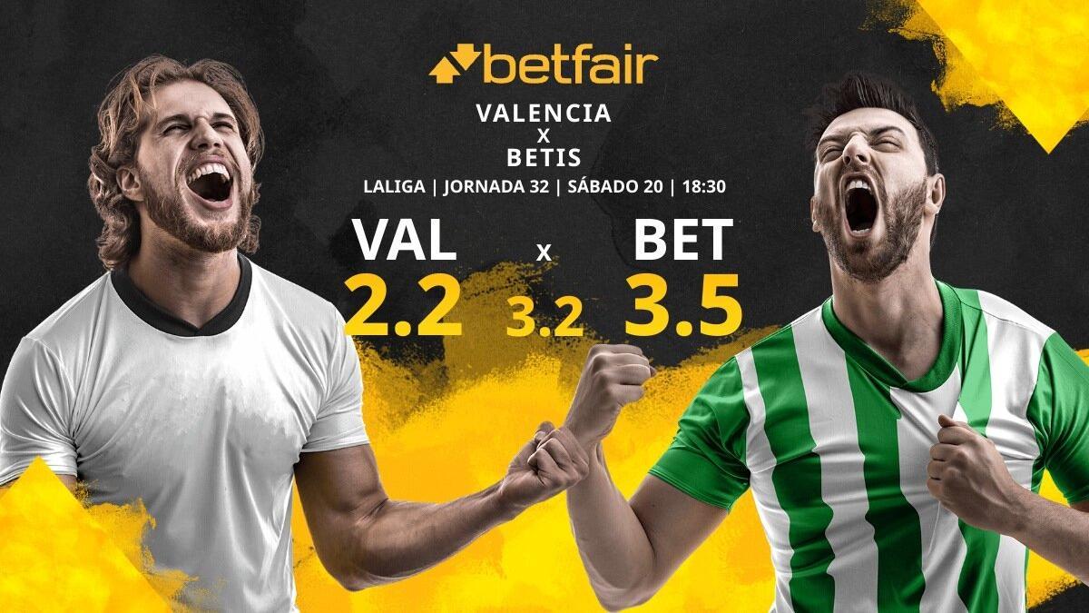 Valencia vs. Betis: horario, TV, estadísticas, clasificación y pronósticos