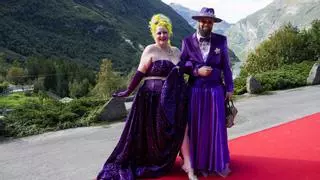 Los vestidos más extravagantes de la boda de Marta Luisa y Durek Verrett