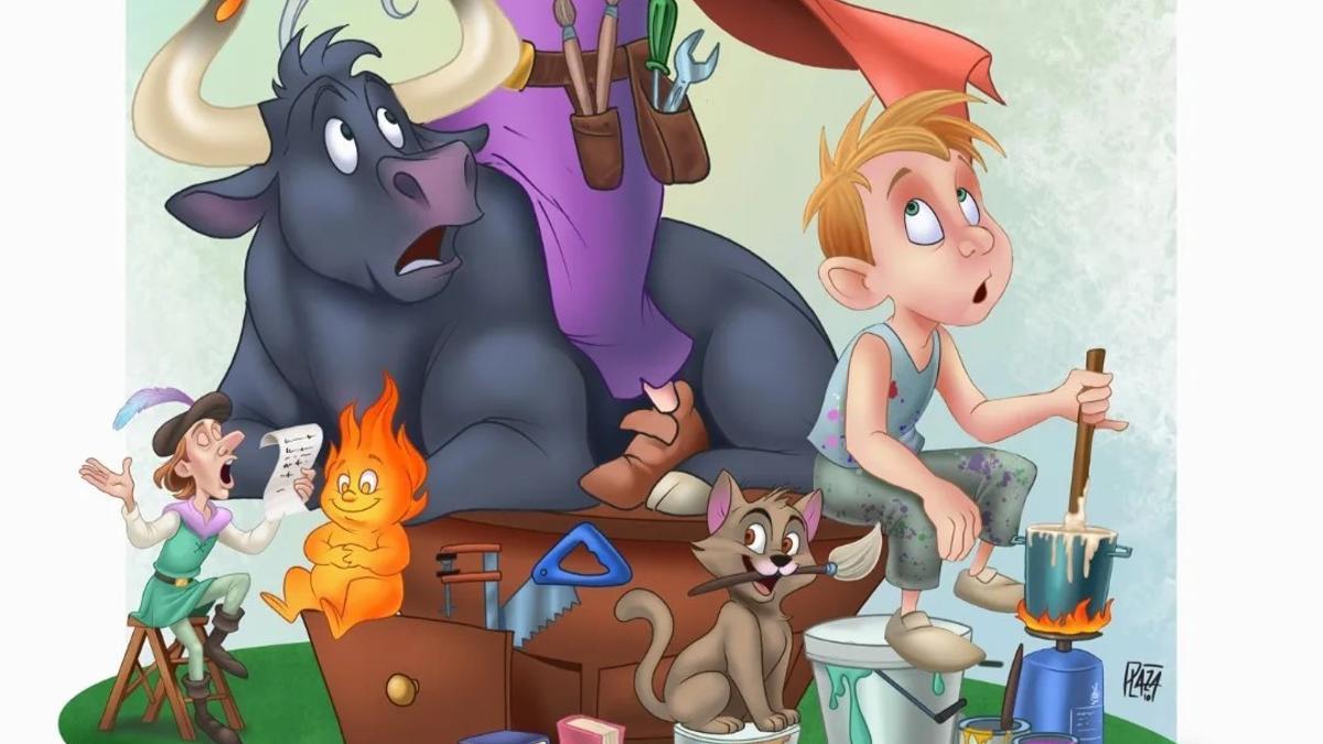 Detalle de la falla Doctor Marañón