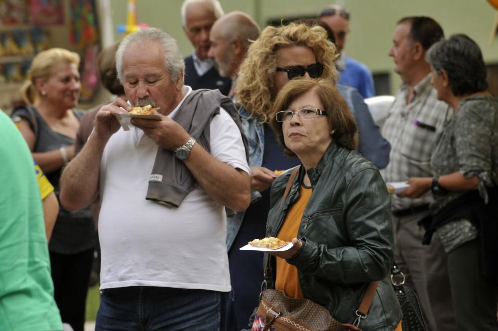 La tosta más grande del mundo en las fiestas de La Probe, Morcín