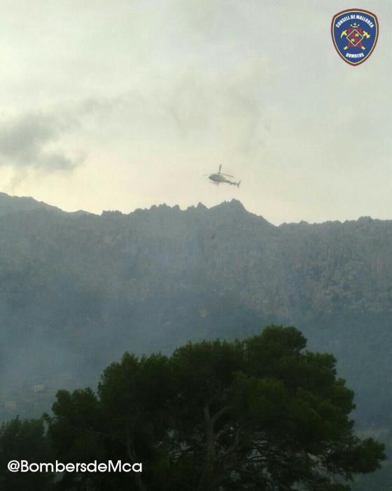 Incendio forestal de nivel 1 en la Mola de Tuent