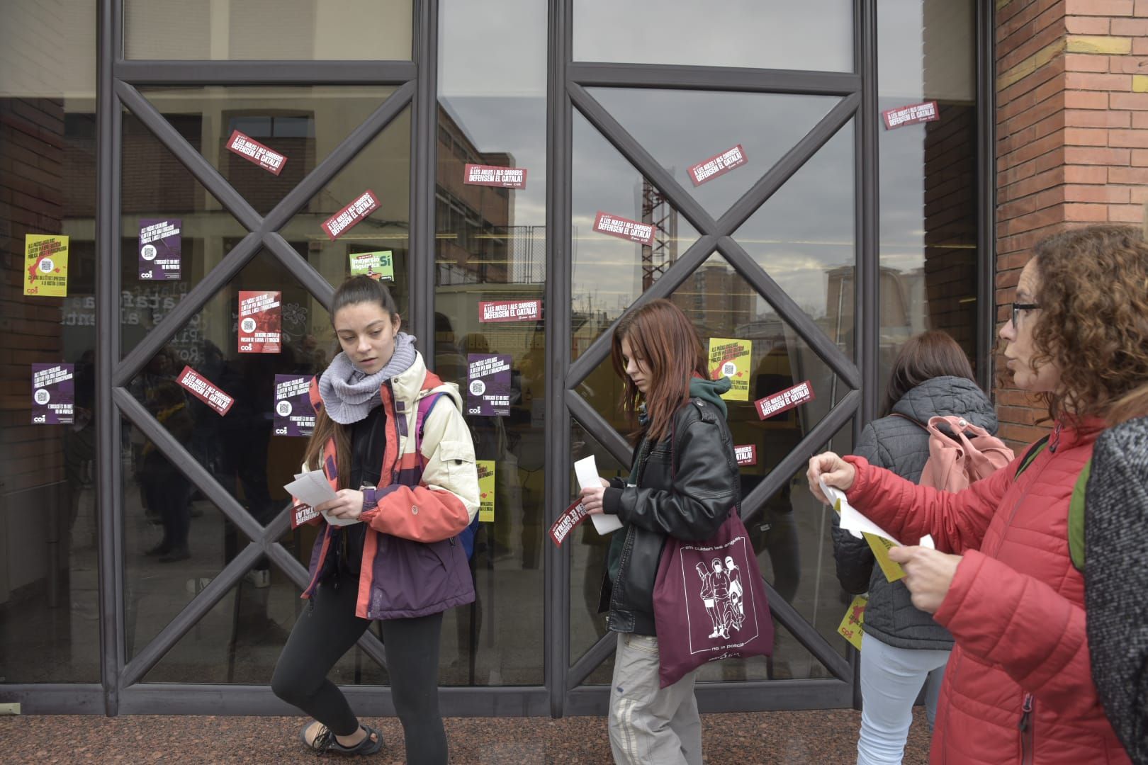 El sector educatiu es manifesta a Manresa