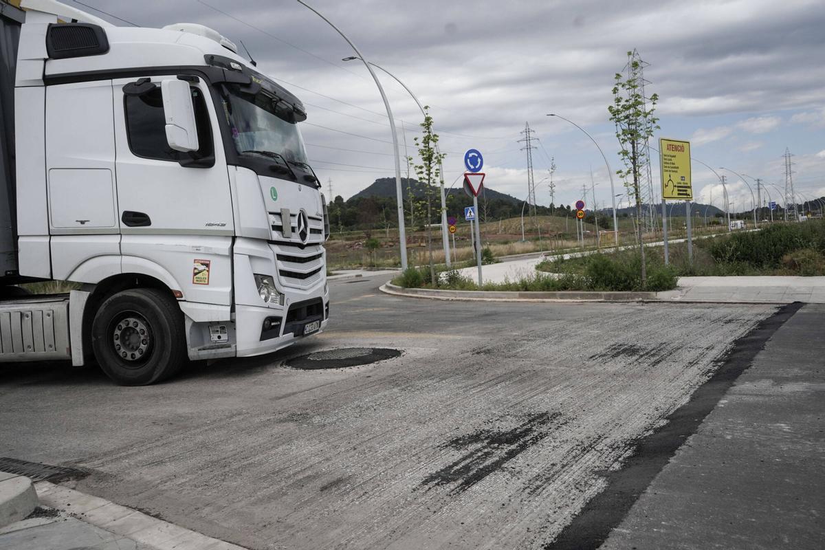 MANRESA . OBRES POLIGON PONT NOU
