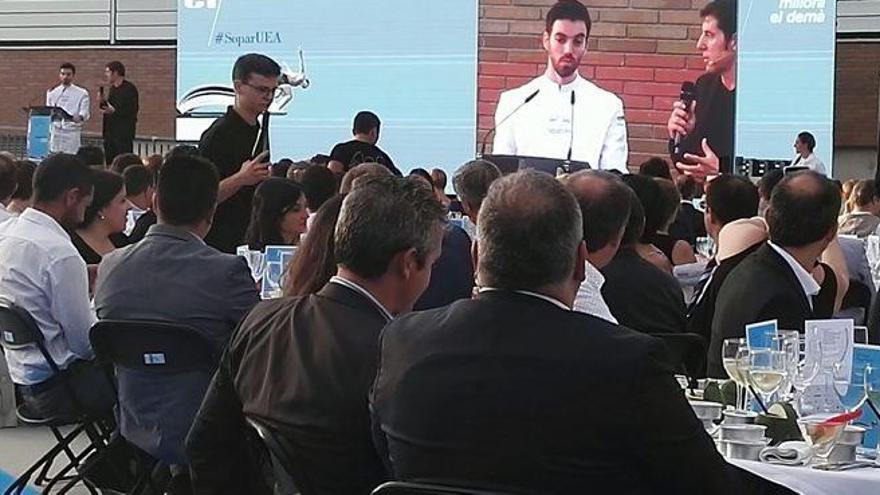 Imatge del sopar dels empresaris de l&#039;Anoia.