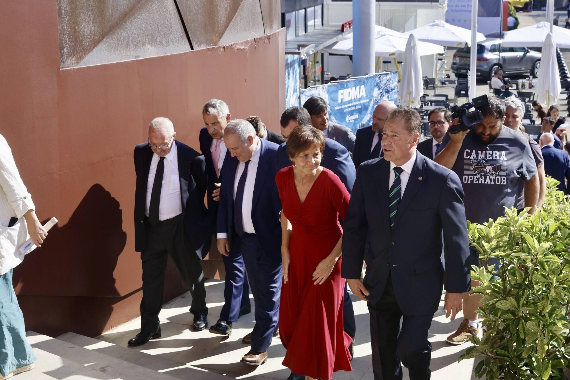 Así fue la inauguración de la Feria Internacional de Muestras de Asturias