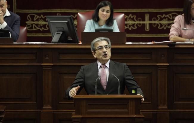 29/11/2016.Pleno del Parlamento de Canarias..Presupuestos