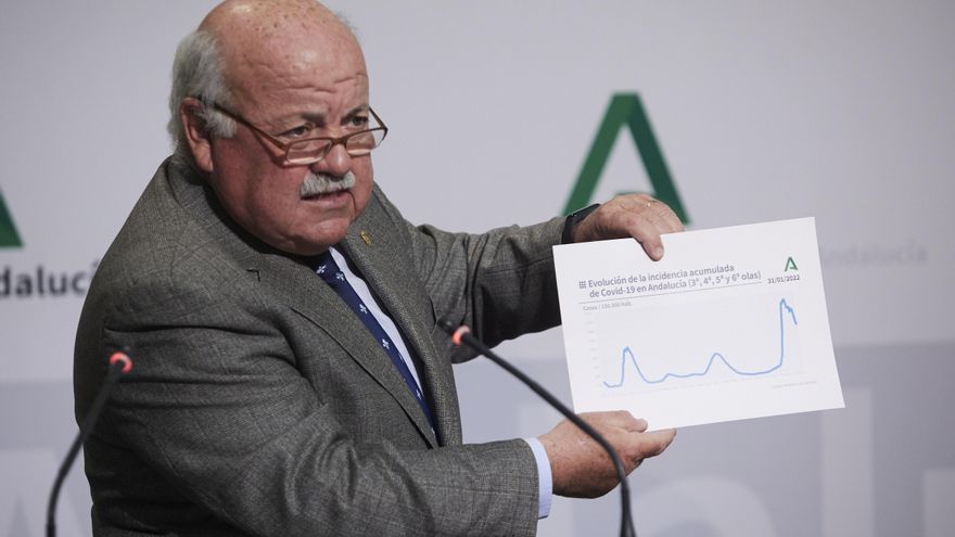 El consejero de Sanidad, Jesús Aguirre