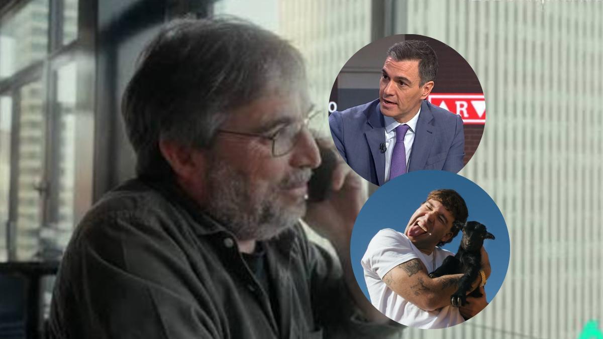 Jordi Évole / Pedro Sánchez / Quevedo.