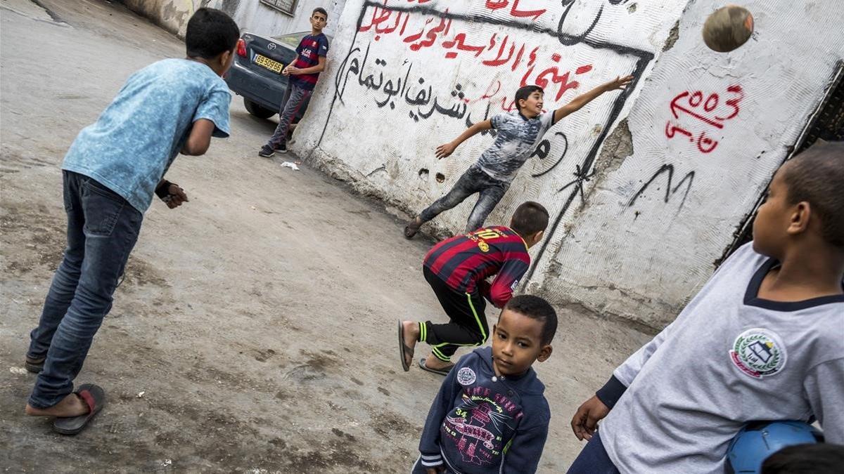 Fútbol en Cisjordania