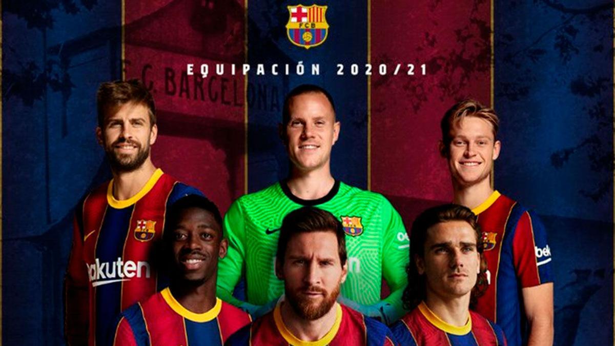 Messi, protagonista en la publicidad de la nueva camiseta del Barça