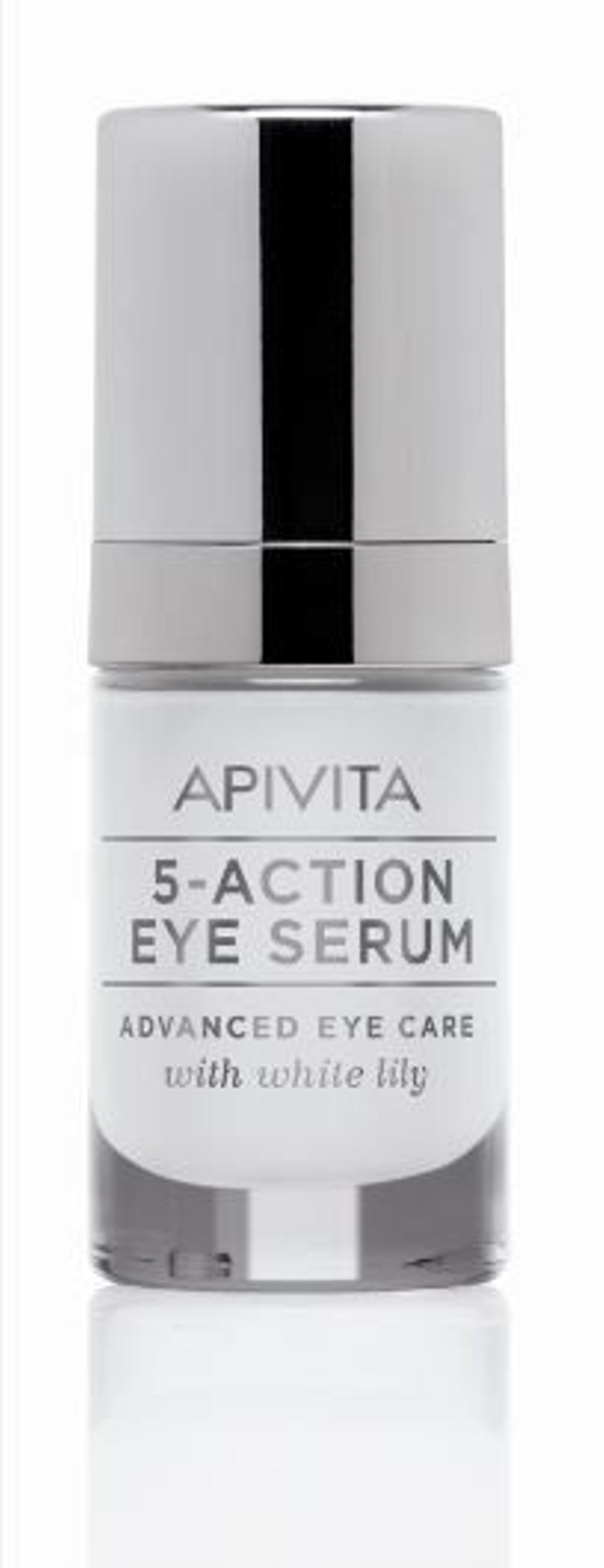 5 Action Eye Serum, de Apivita