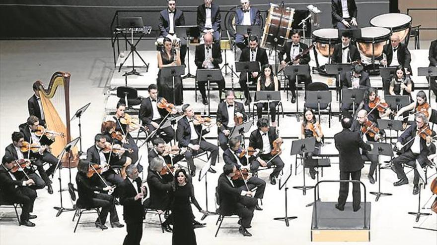 Quiteria Muñoz brinda por la Navidad en el Auditori