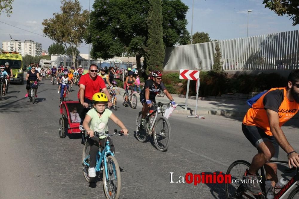 Ciclopaseo para clausular en Lorca los JDG