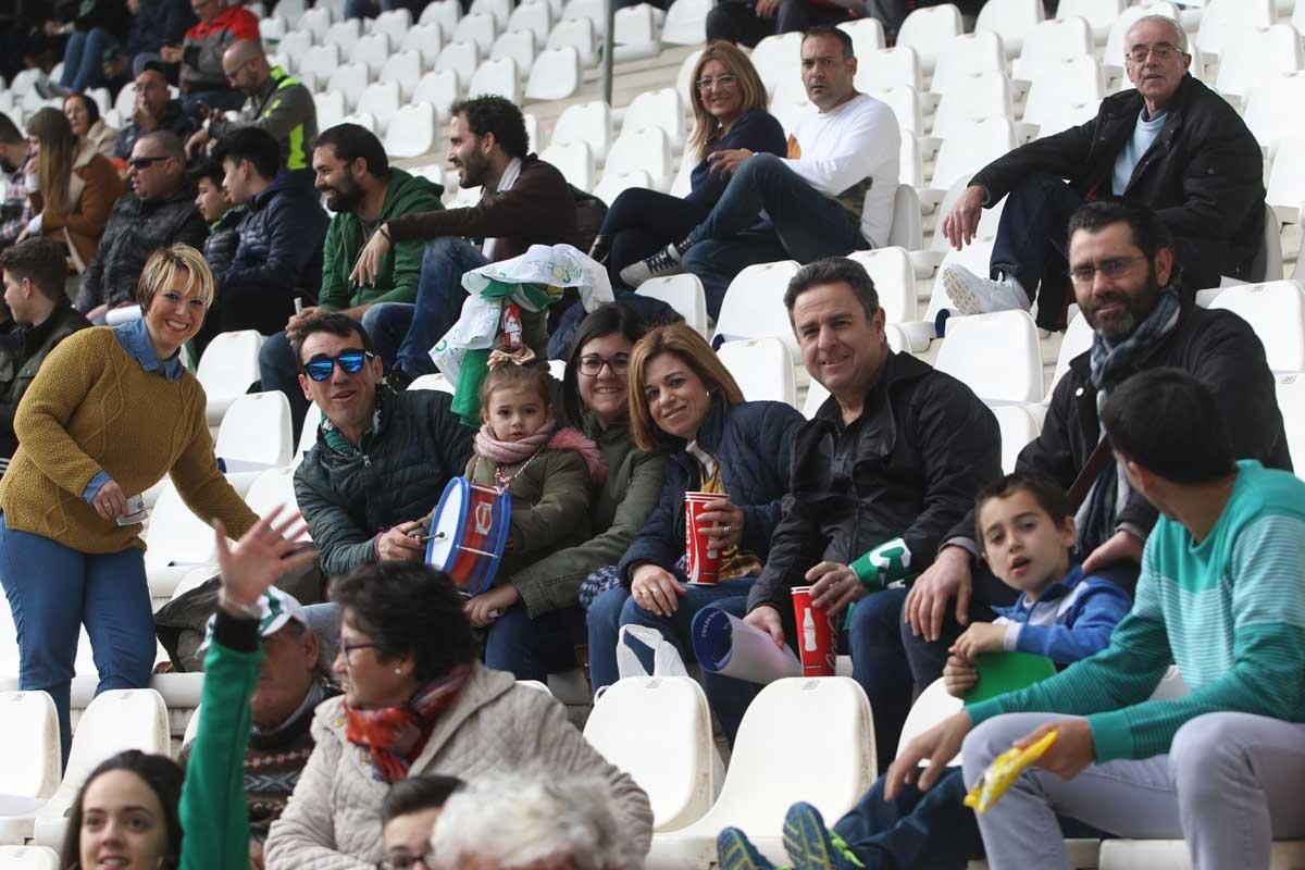 Así vivió la afición el empate del Córdoba ante el Oviedo